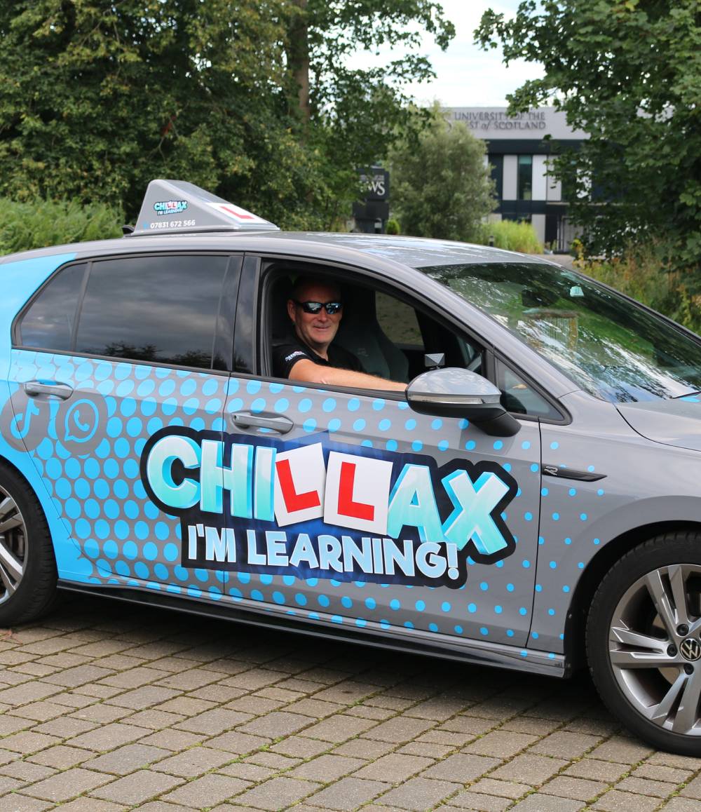 Join Chillax Driving School - Driving Instructors South Ayrshire