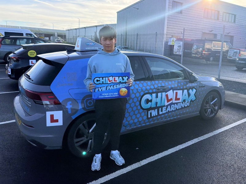 Chillax Driving School Students who have passed